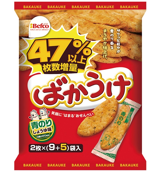 2月4日発売（無くなり次第終了）ローソン標準価格 257円　※枚数がお値段そのまま47%以上増量（3月11日以降同社取扱い予定品との比較）