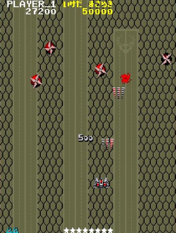 こちらは3連射にパワーアップしたところ。射程も長くて実に戦いやすくなる