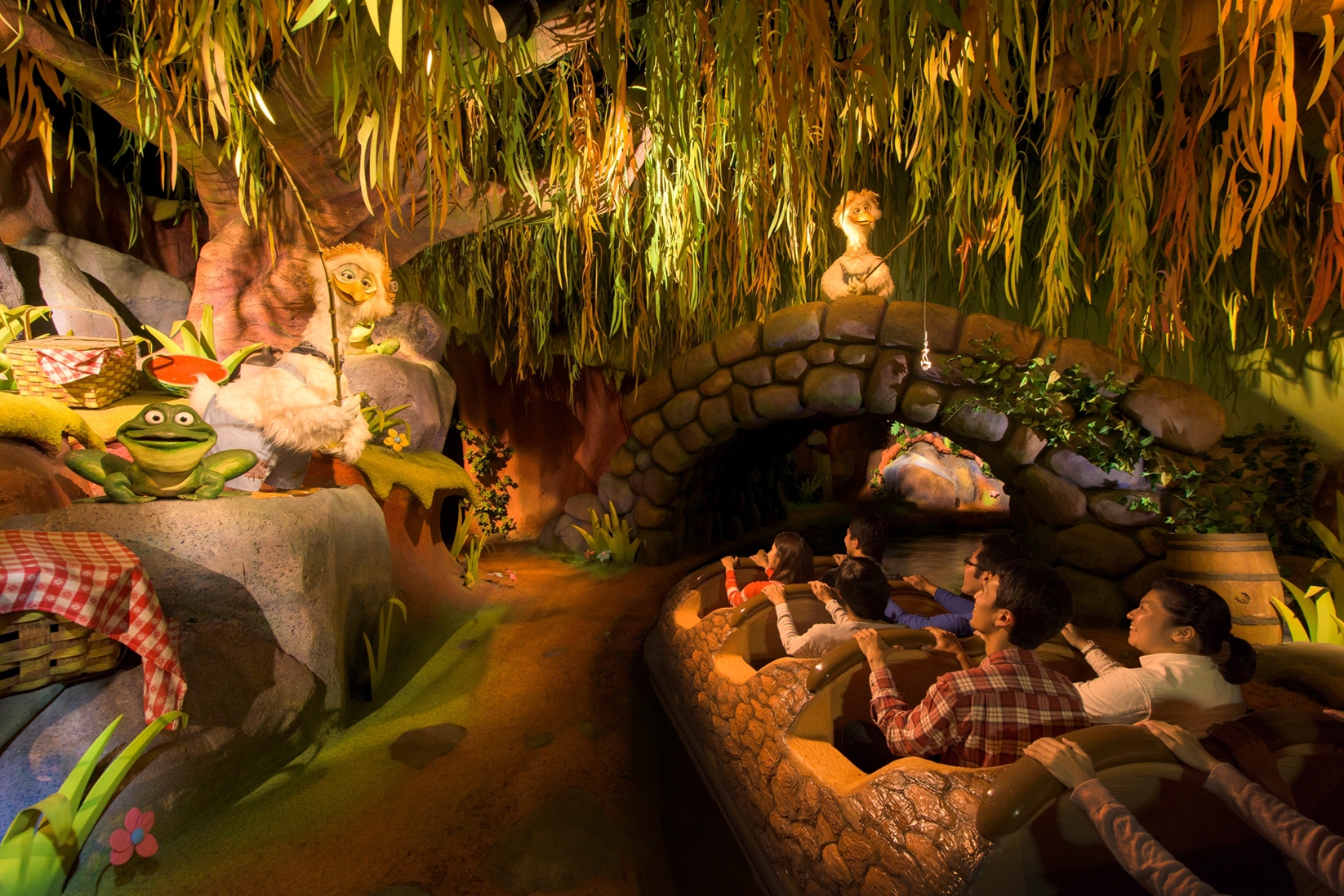 その他のクリッターも登場。誰もがどこかとぼけていたり、のんびりしており、ゆるく生きていることが感じられる