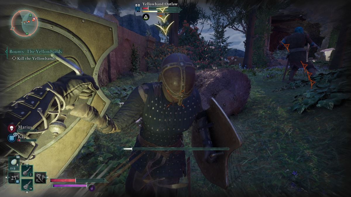 スキルをとることでパリィもできるようになる