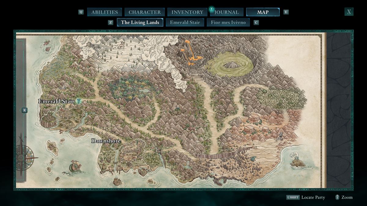 全体マップを見る限り、フィールドは広大だ