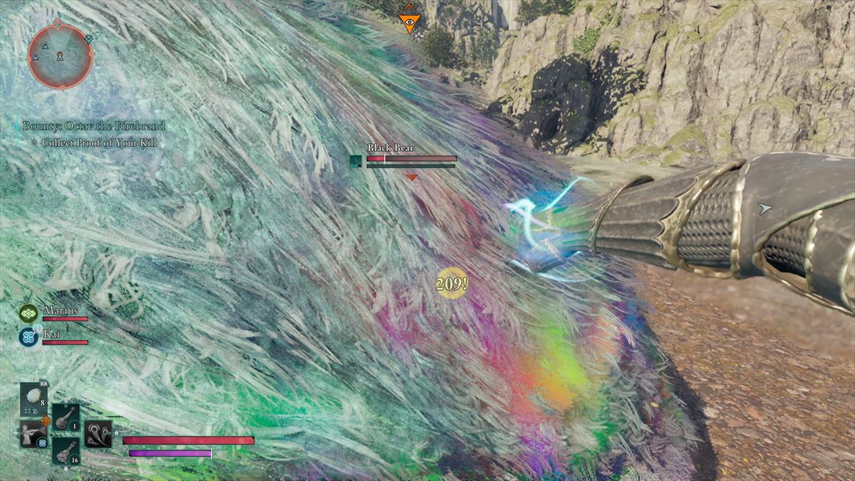 場所によってはステルスで敵をやり過ごしたり、不意打ちも可能なので、探索中に敵の姿を見かけたら狙ってみるといい。ステルスからの攻撃は強力なものになる