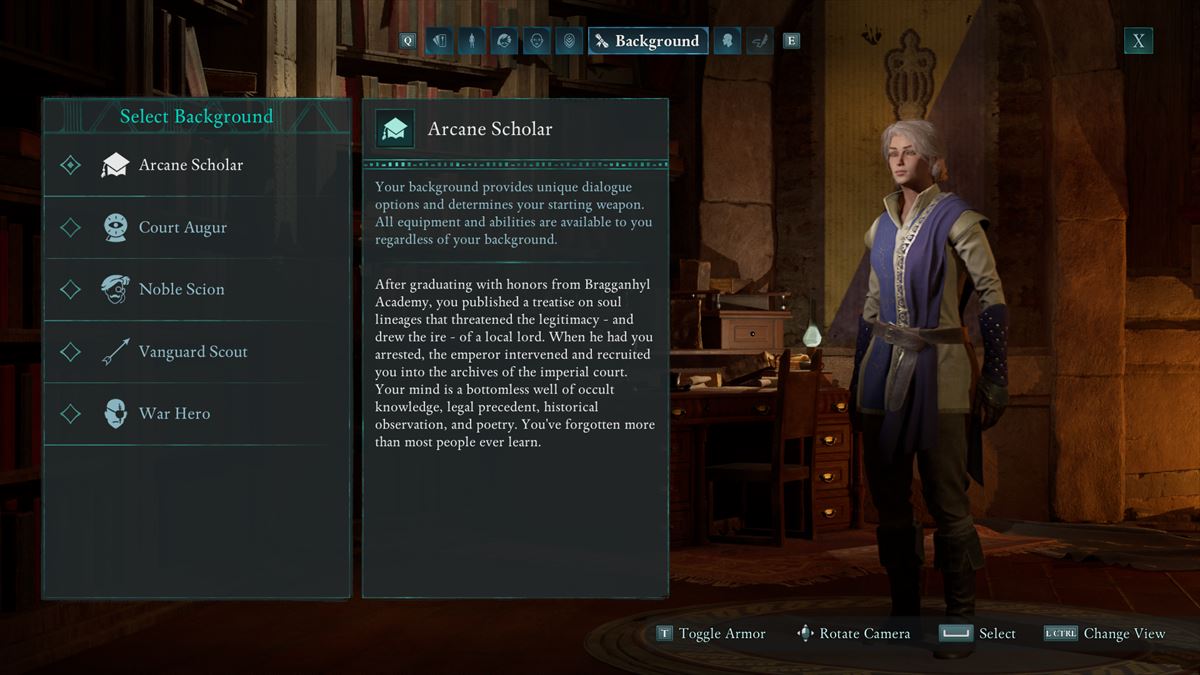 自由にキャラメイクをしてゲームスタート