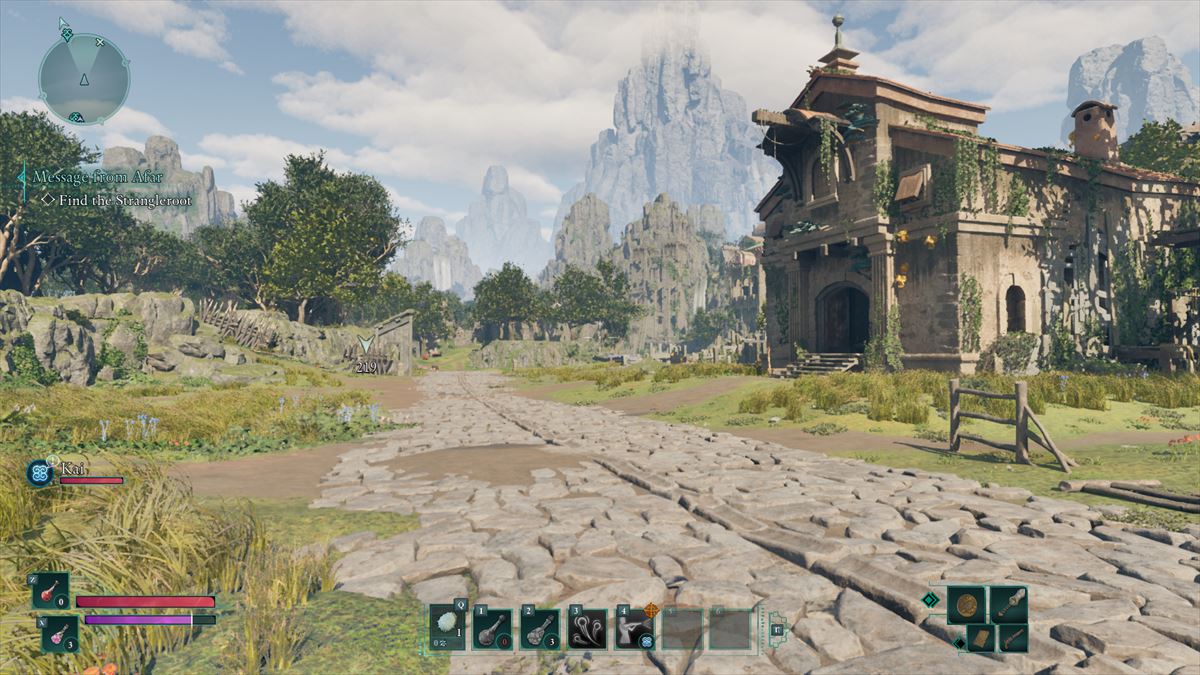 場所にもよるが、多くの町とフィールドはシームレスに繋がっている。町を出たら直ぐに敵が待ち構えているということも