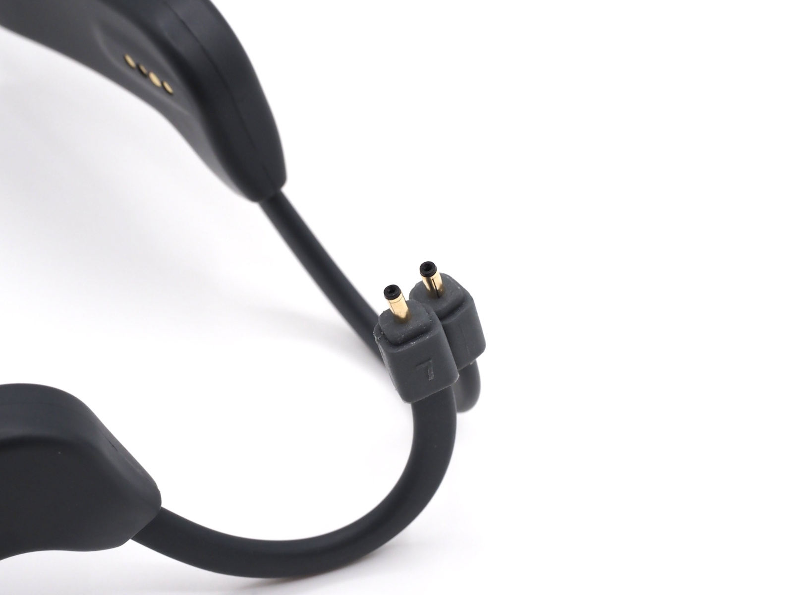 端子は独自のもので、有線イヤホン界隈で有名なMMCXや2pin端子との互換は無い