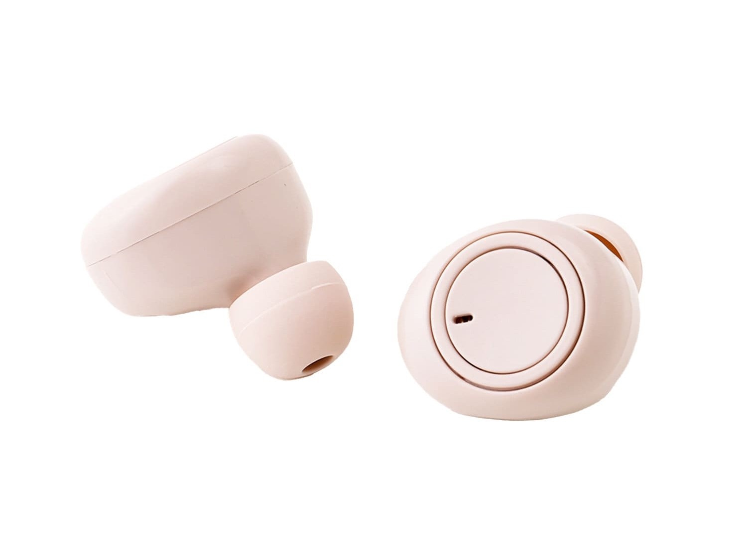 3COINSで販売中の「ワイヤレスイヤホン：カナルタイプ」。一般的にイヤホンといえば、インナーイヤー型やカナル型を想像するだろう