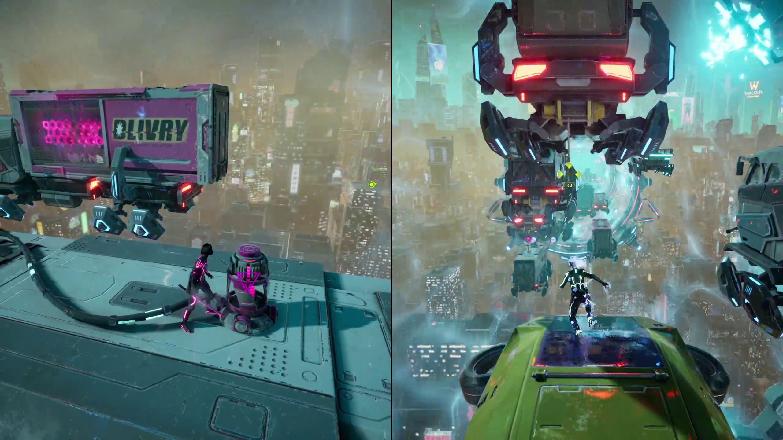 こちらはミオのSF世界。それぞれのキャラクターの物語によって舞台がガラリと変化するのが面白い