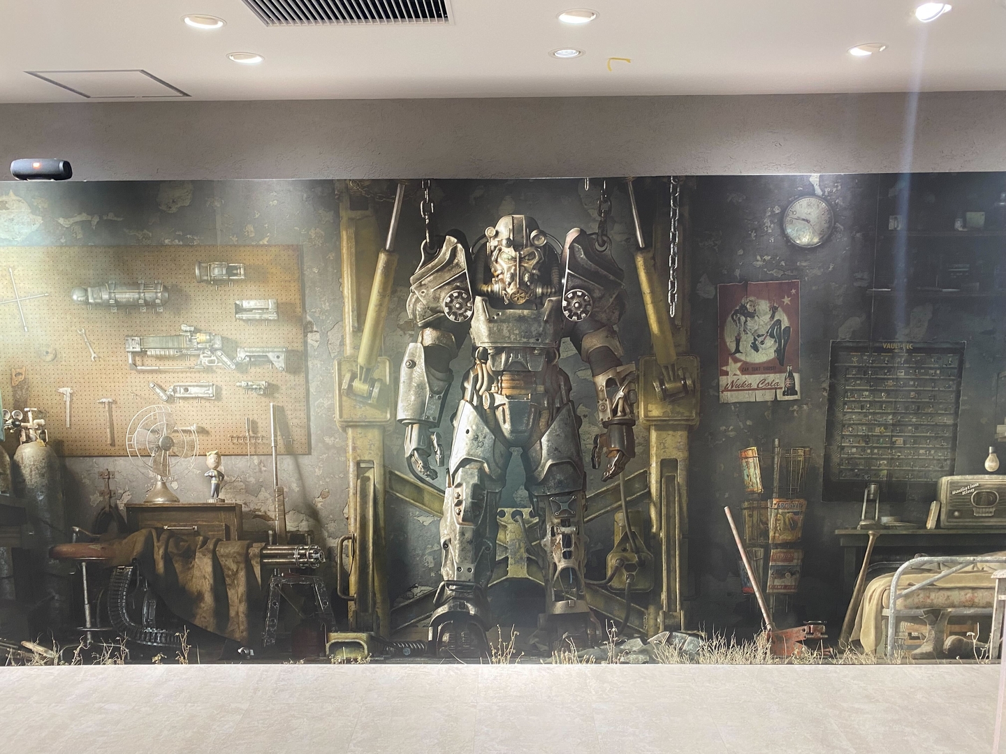 「Fallout 4」の大型パネルもある