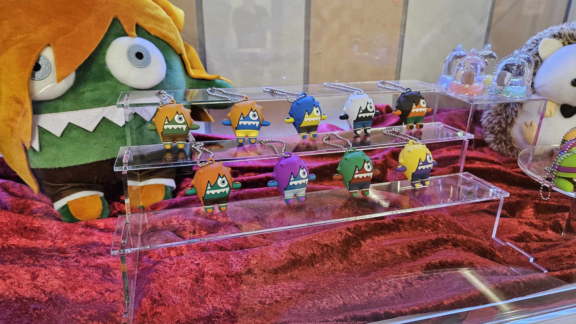 カプセルトイとしては3月中旬より順次発売予定の　「ストリートファイター6 ブランカちゃん ラバーマスコットキーホルダー」も