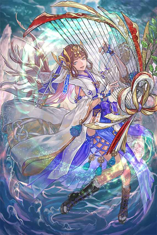 「幽夜の世界《語弓》 ファルリン」：弓使い(弓)