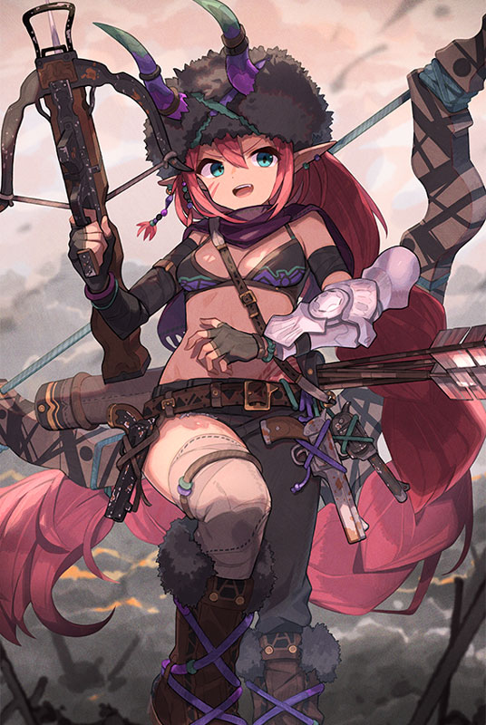 <span class="disp block acenter">「奈落の世界《発展の弓職人》 シェダ」：弓使い(弓)</span>