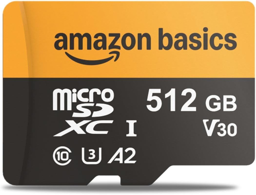 Amazonベーシック microSD メモリーカード 512GB