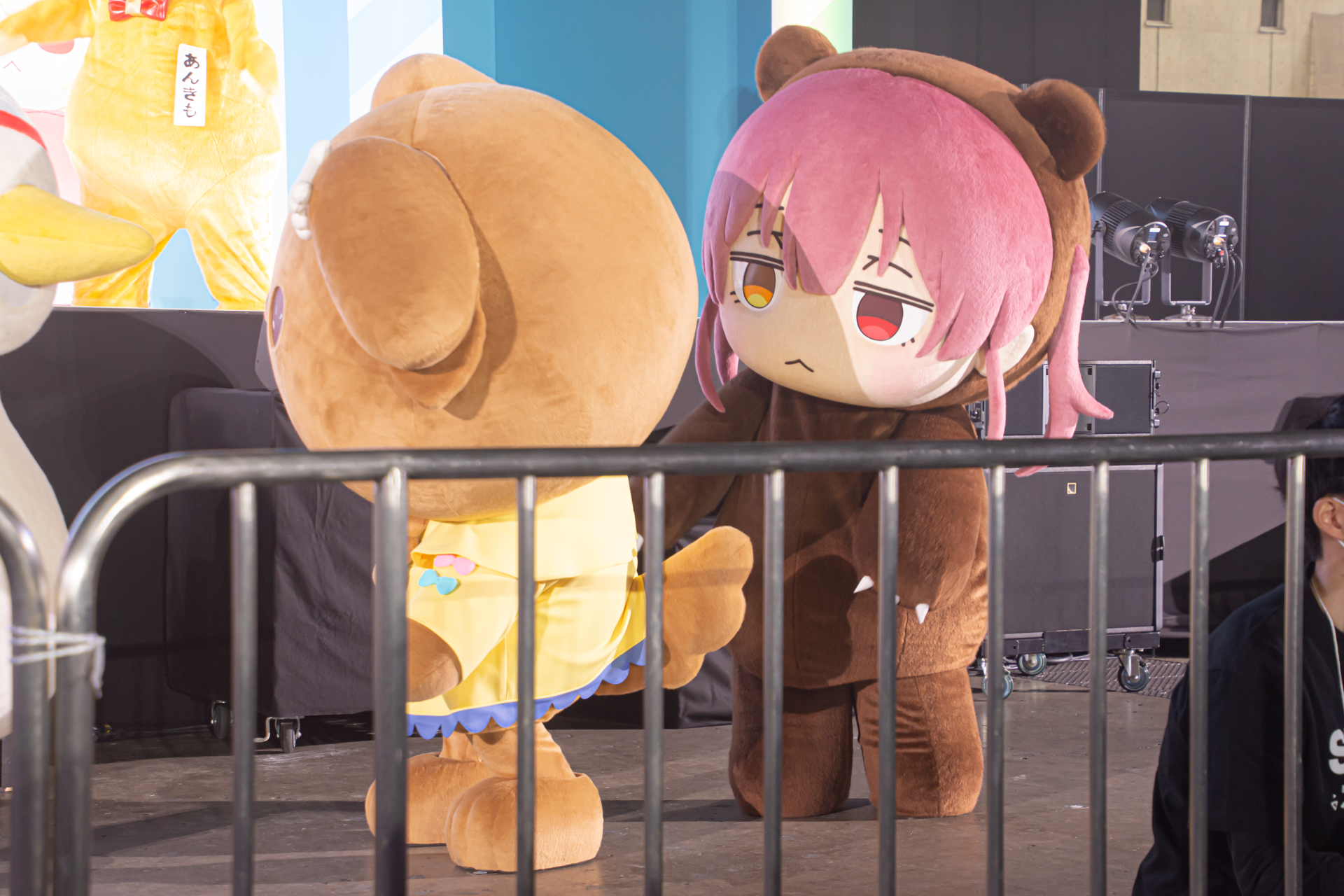 「hololive SUPER EXPO」おなじみとなった着ぐるみたちの大集合。初登場の宝鐘クマリンの写真をたっぷりとご覧あれ