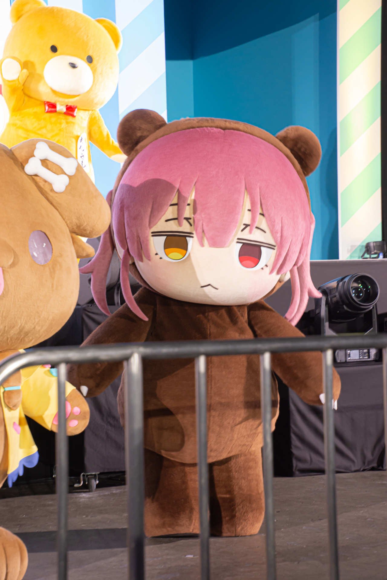 「hololive SUPER EXPO」おなじみとなった着ぐるみたちの大集合。初登場の宝鐘クマリンの写真をたっぷりとご覧あれ