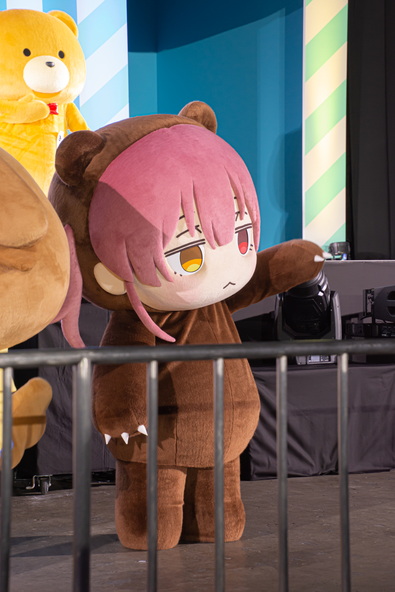 「hololive SUPER EXPO」おなじみとなった着ぐるみたちの大集合。初登場の宝鐘クマリンの写真をたっぷりとご覧あれ