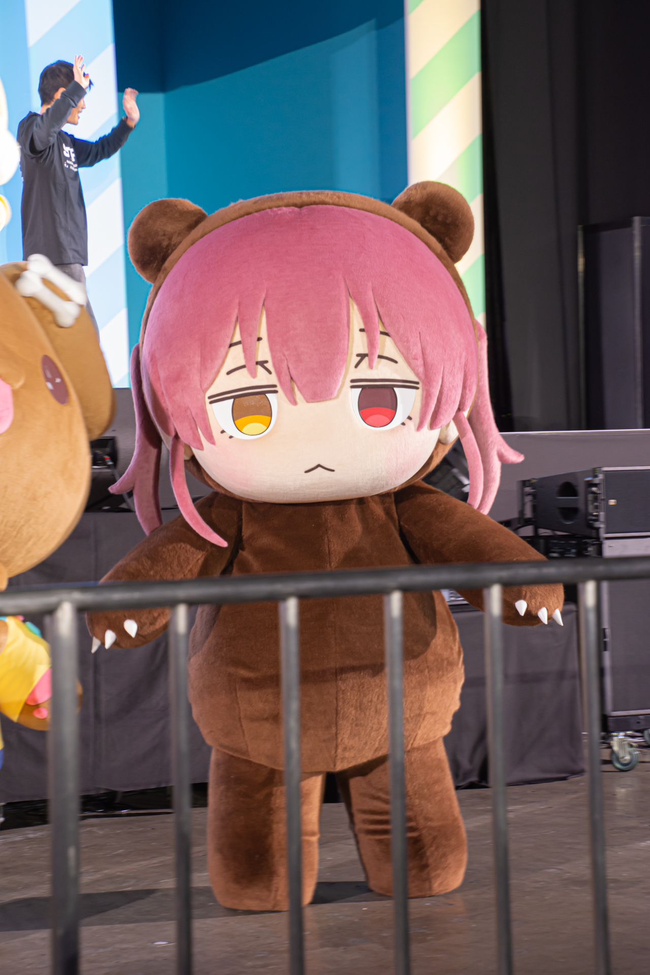 「hololive SUPER EXPO」おなじみとなった着ぐるみたちの大集合。初登場の宝鐘クマリンの写真をたっぷりとご覧あれ