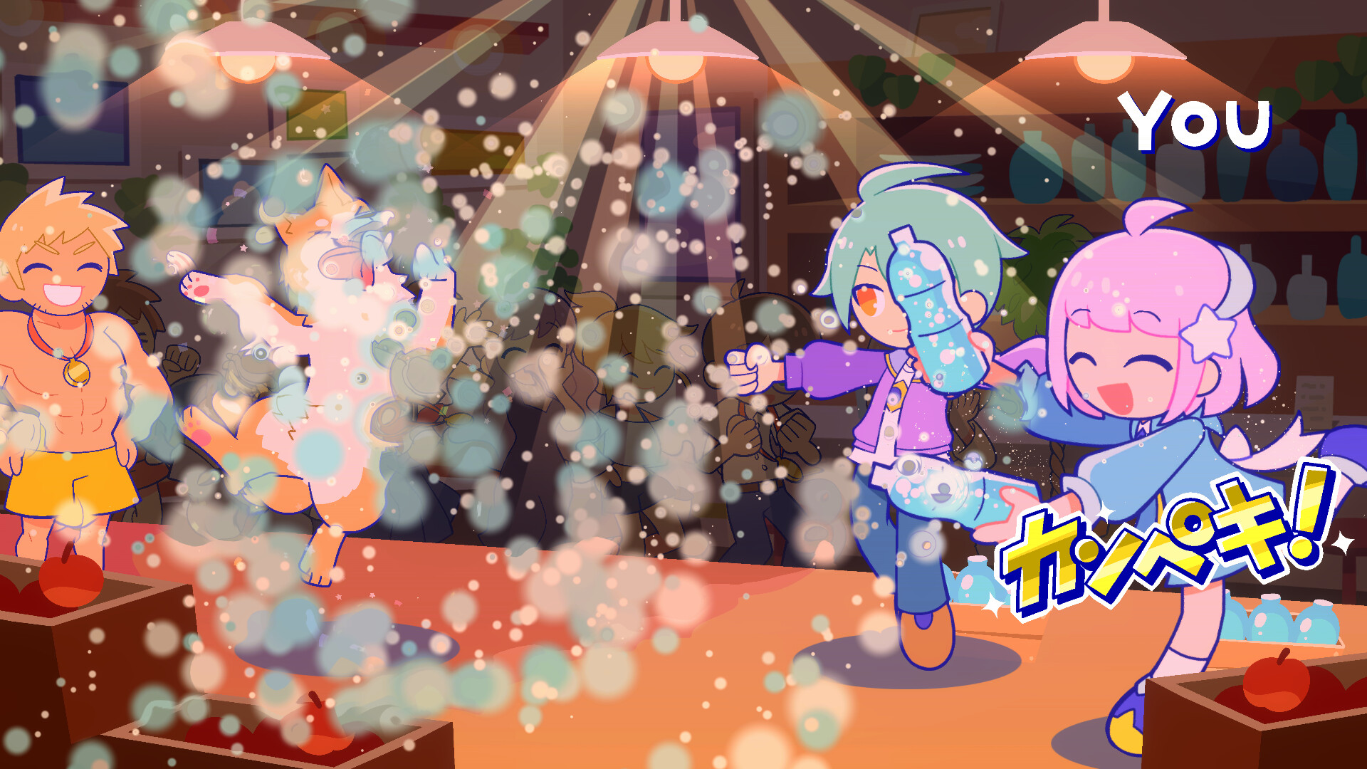 「Pastel☆Parade」。「リズム天国」をイメージさせるタイトルとなっている