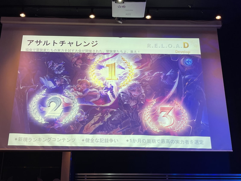 既存コンテンツの改善・改修も含まれる。キャラクターの成長もできるコンテンツがあり、お世話になることが多そうだ