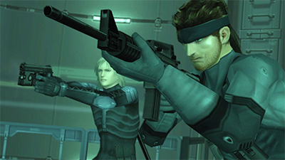 ソリッド・スネーク（画像はMETAL GEAR PORTAL SITEの「METAL GEAR SOLID 2 SONS OF LIBERTY」より）