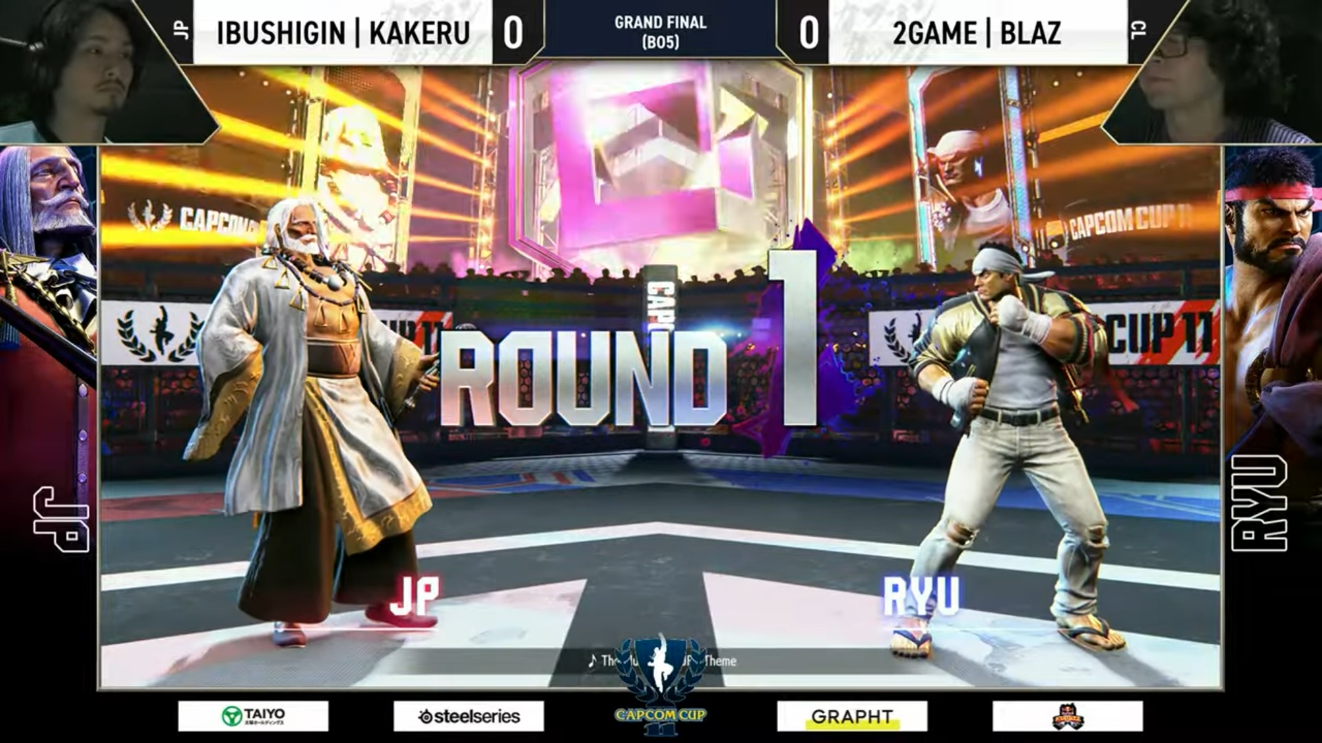 ウィナーズサイドではケン・豪鬼を投入するも敗戦となったBlaz選手は最初からリュウを投入。翔選手はこの昇り龍を抑えることが出来るのか!?