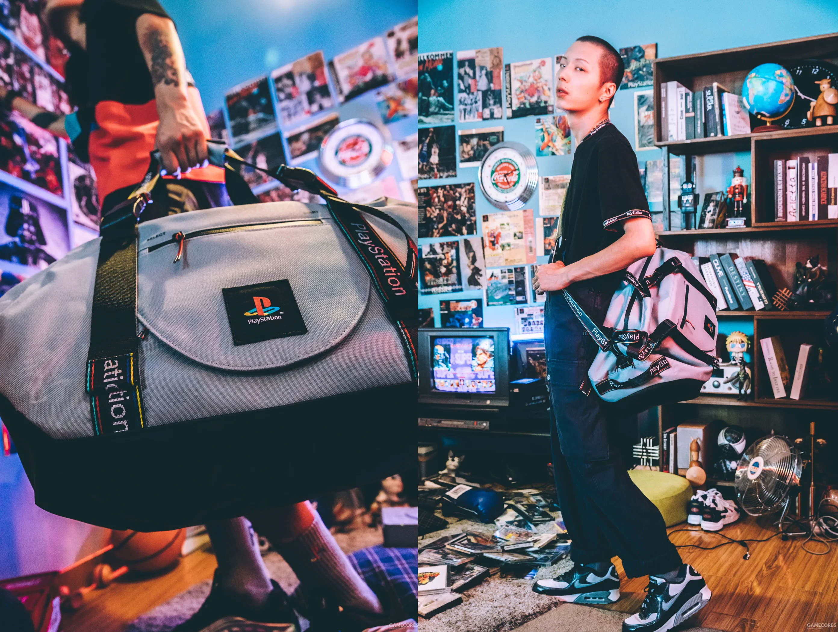 Gcores Industries×PlayStation Boston bag/価格：16,280円
