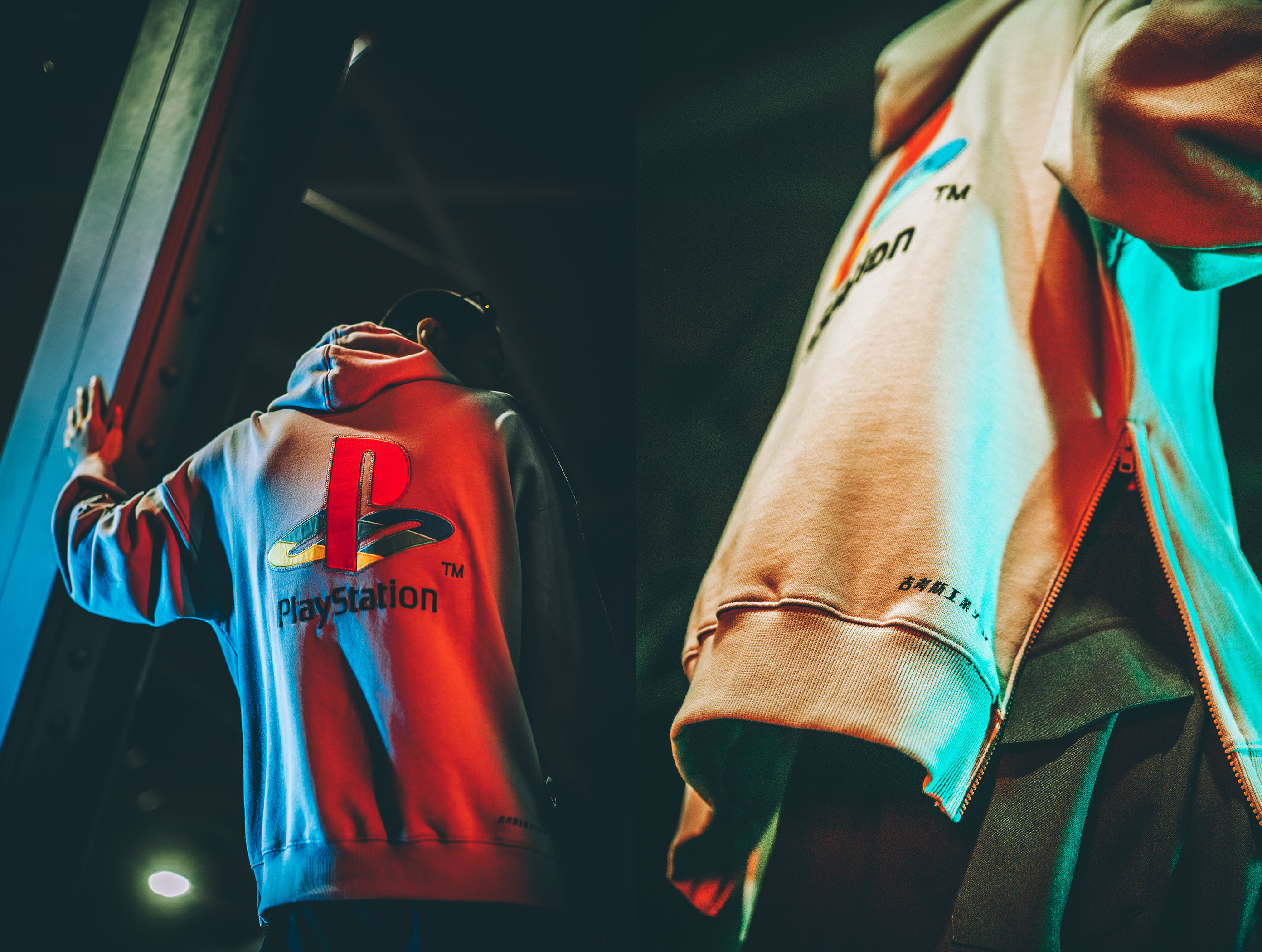 Gcores Industries×PlayStation Hoodie GRAY/価格：14,520円