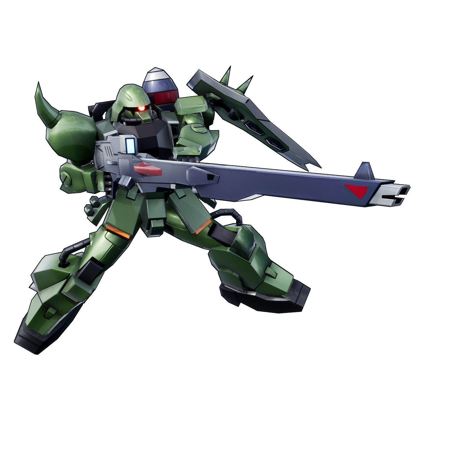 長距離ビーム砲M1500オルトロスを搭載し、遠距離攻撃に特化させたガナーウィザードを装備している