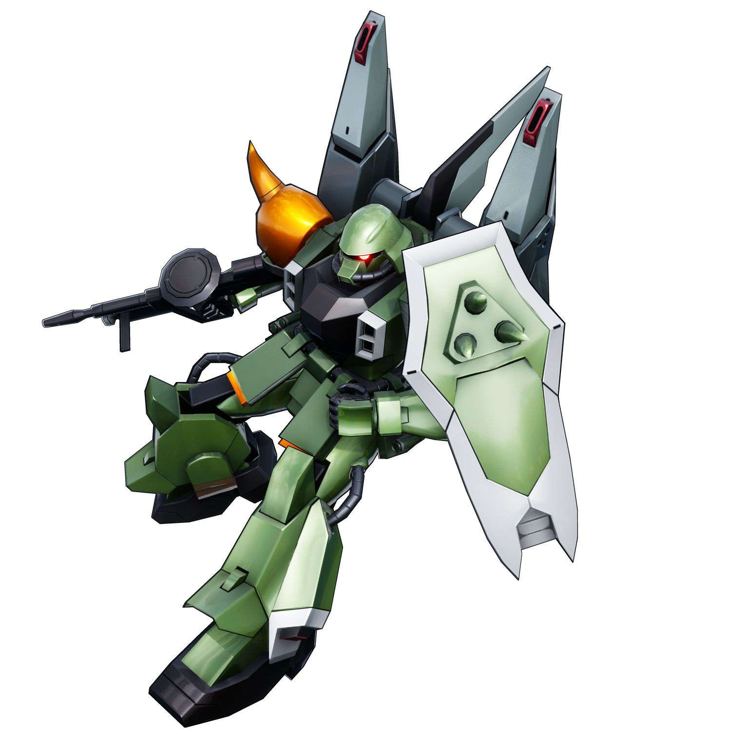 レクイエム攻略戦では、ジュール隊でもこのカラーリングを施した機体が活躍している。ブレイズウィザードを装備した高機動タイプ