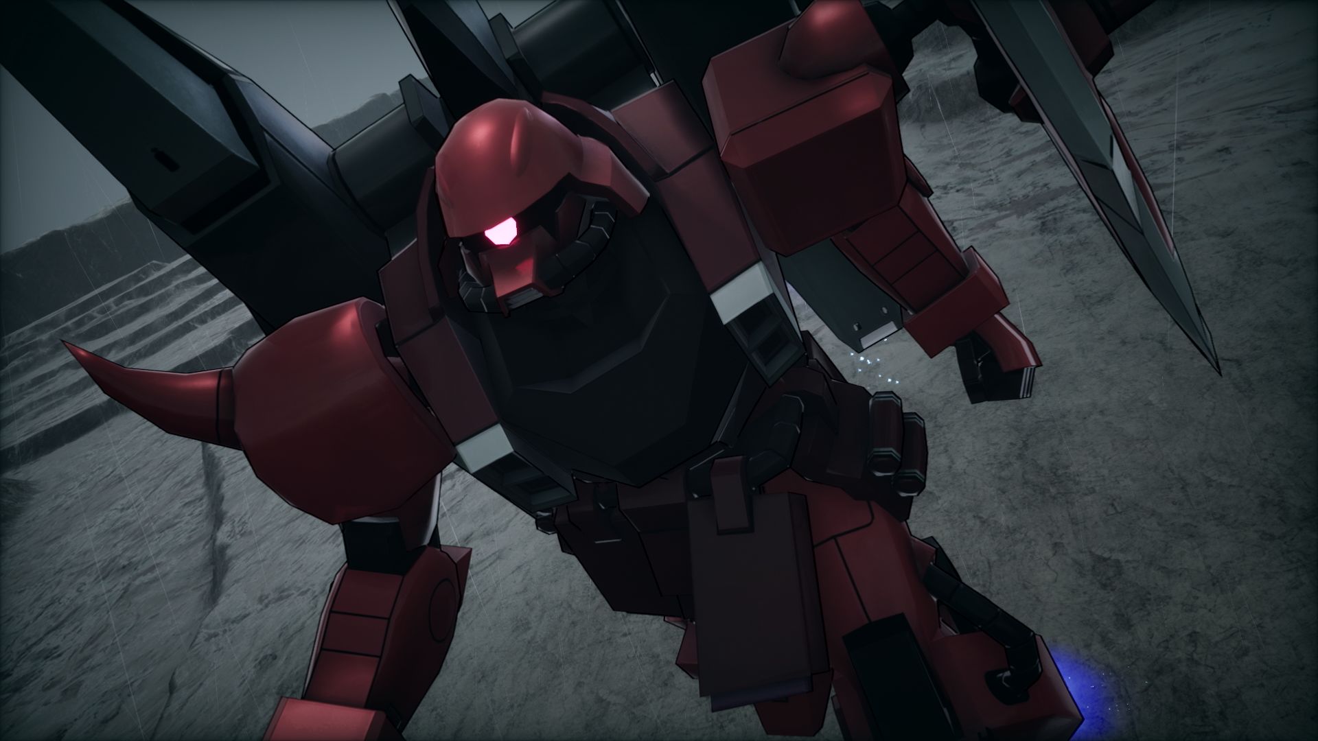 ルナマリア機にスラスターを強化した高機動ウィザードであるブレイズウィザードを装備した機体。スラスターブロックの先端にミサイルを搭載し、火力と機動力がアップしている