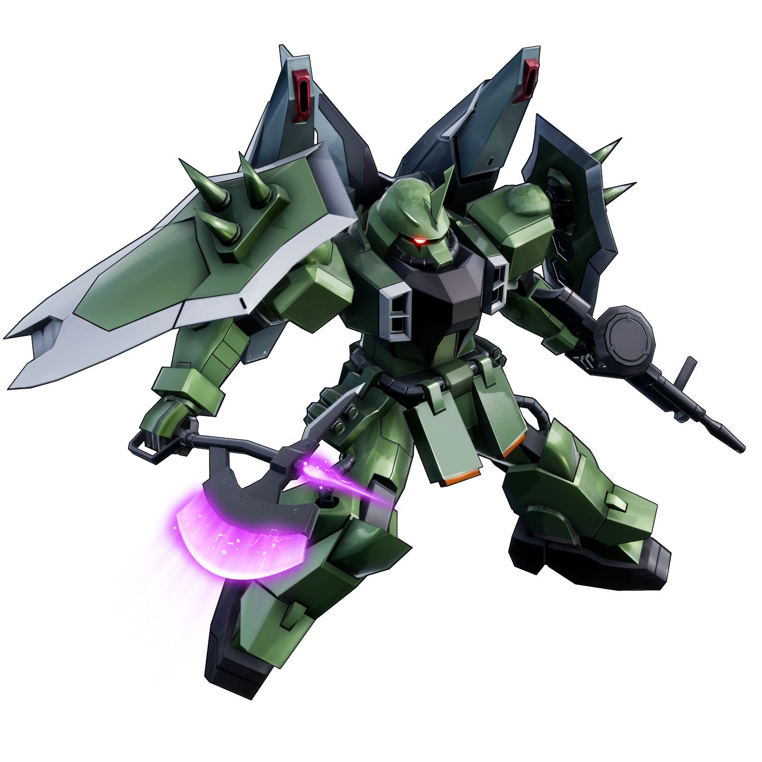 ザクウォーリアの上位機種で主に指揮官クラスのパイロットに支給されている。ブレードアンテナが搭載され、通信機能や管制機能が強化されている。ブレイズウィザード装備