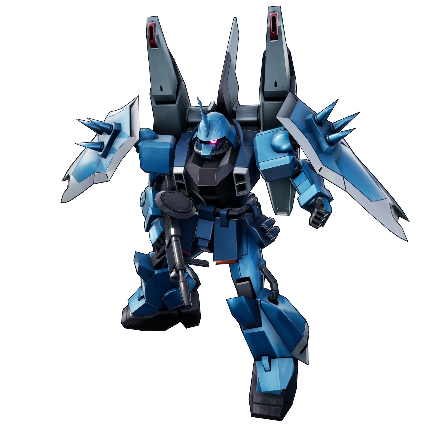 イザーク専用のザクファントムに、高機動ウィザードであるブレイズウィザードを装備した機体。ミサイルの搭載とスラスターの強化により、火力と機動力の向上が図られている