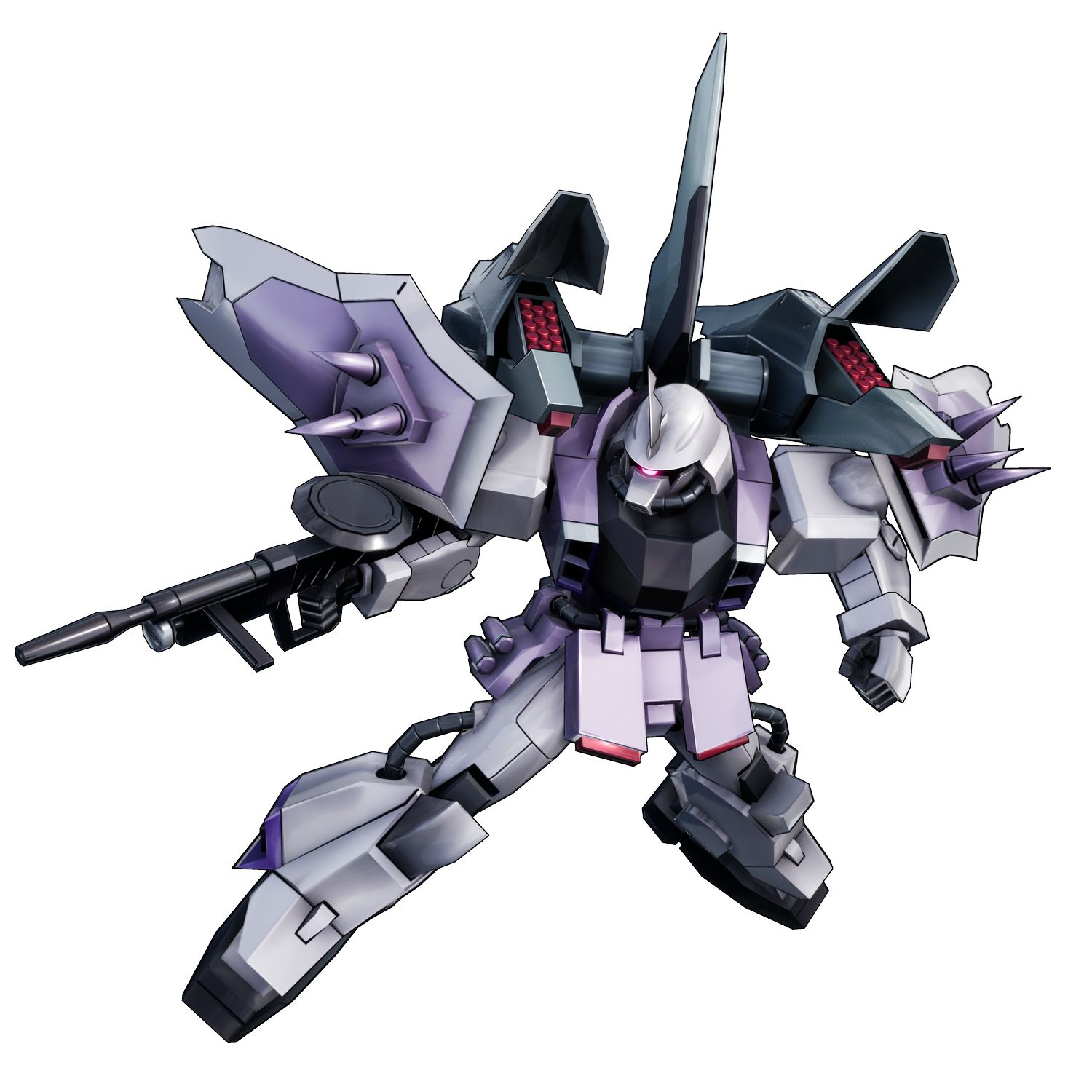 レイ専用の白いザクファントムに、高機動ウィザードであるブレイズウィザードを装備した機体。ミサイルの搭載とスラスターの強化により、火力と機動力の向上が図られている