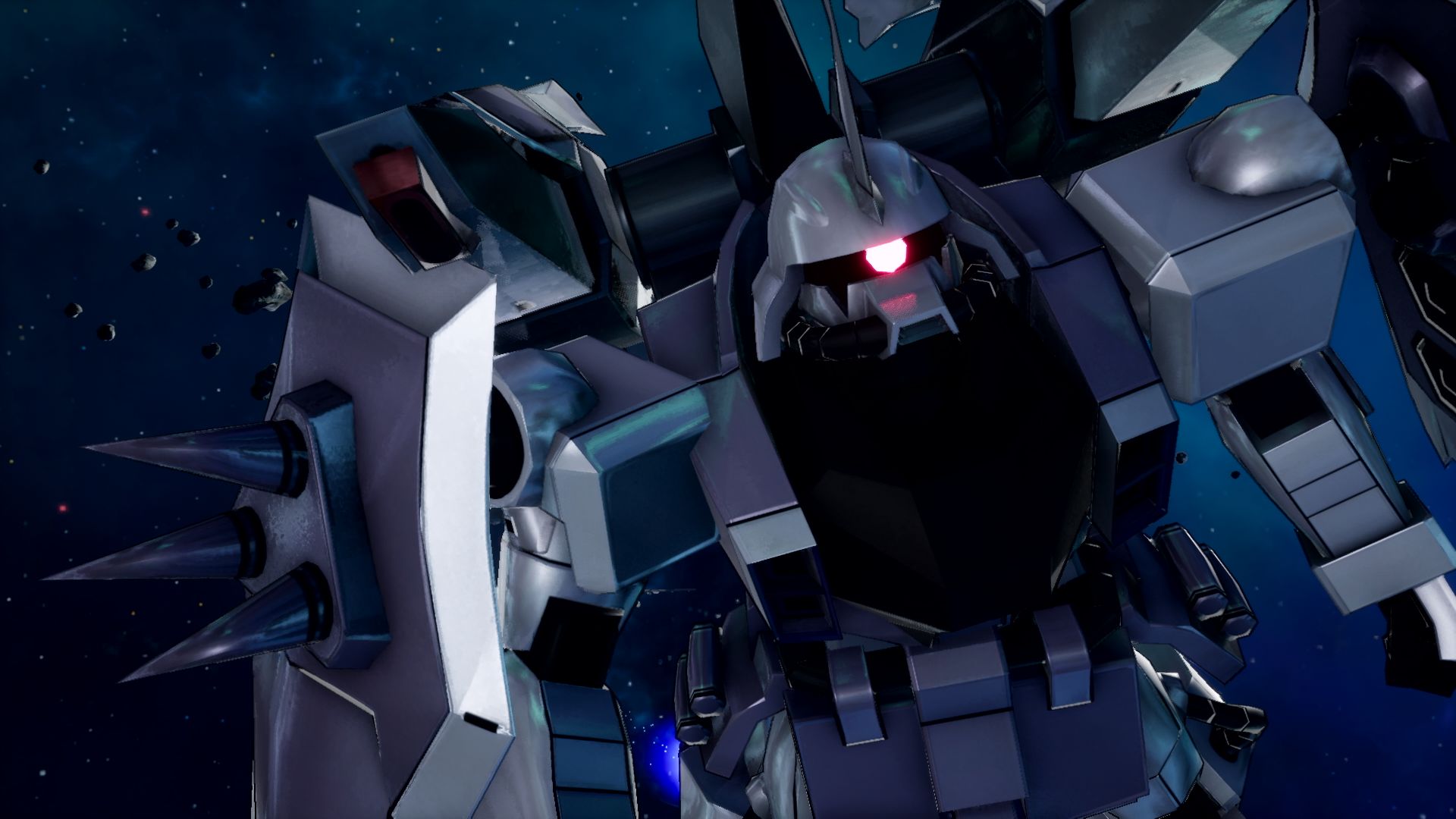 レイ専用の白いザクファントムに、高機動ウィザードであるブレイズウィザードを装備した機体。ミサイルの搭載とスラスターの強化により、火力と機動力の向上が図られている