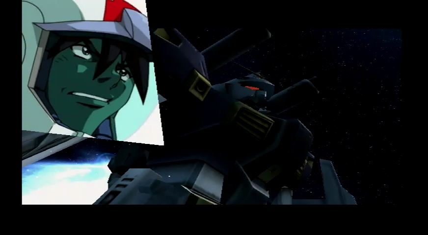 シャア編の最終ミッションではルナツーを攻略するが、ガンダム6号機（マドロック）が立ちはだかる。残念ながらエイガーは非プレイアブル