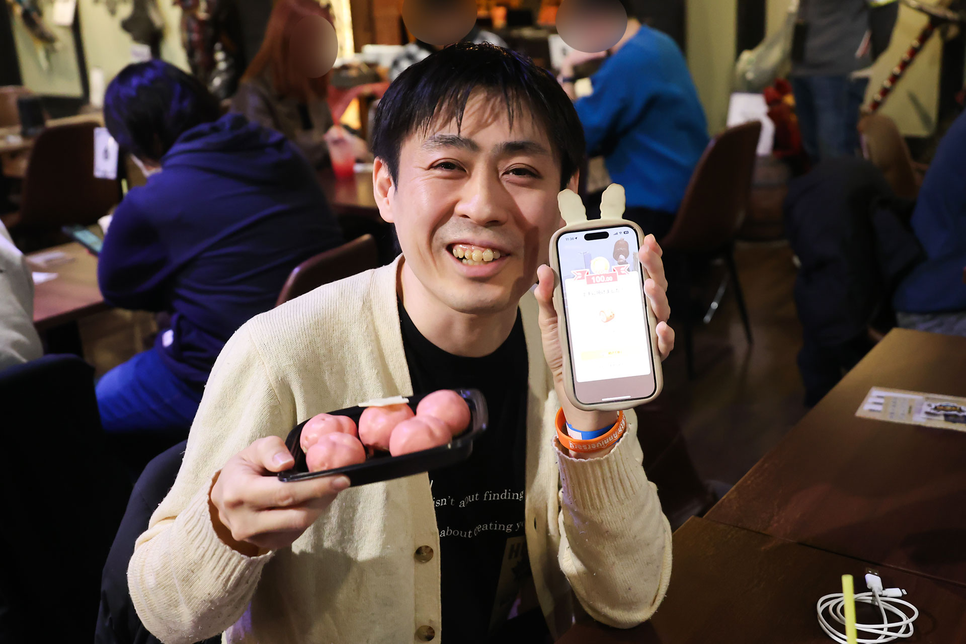 ふたつのチームがそれぞれ100を出して優勝。ちなみに2回連続で100をたたき出していた凄腕ハンターもいた