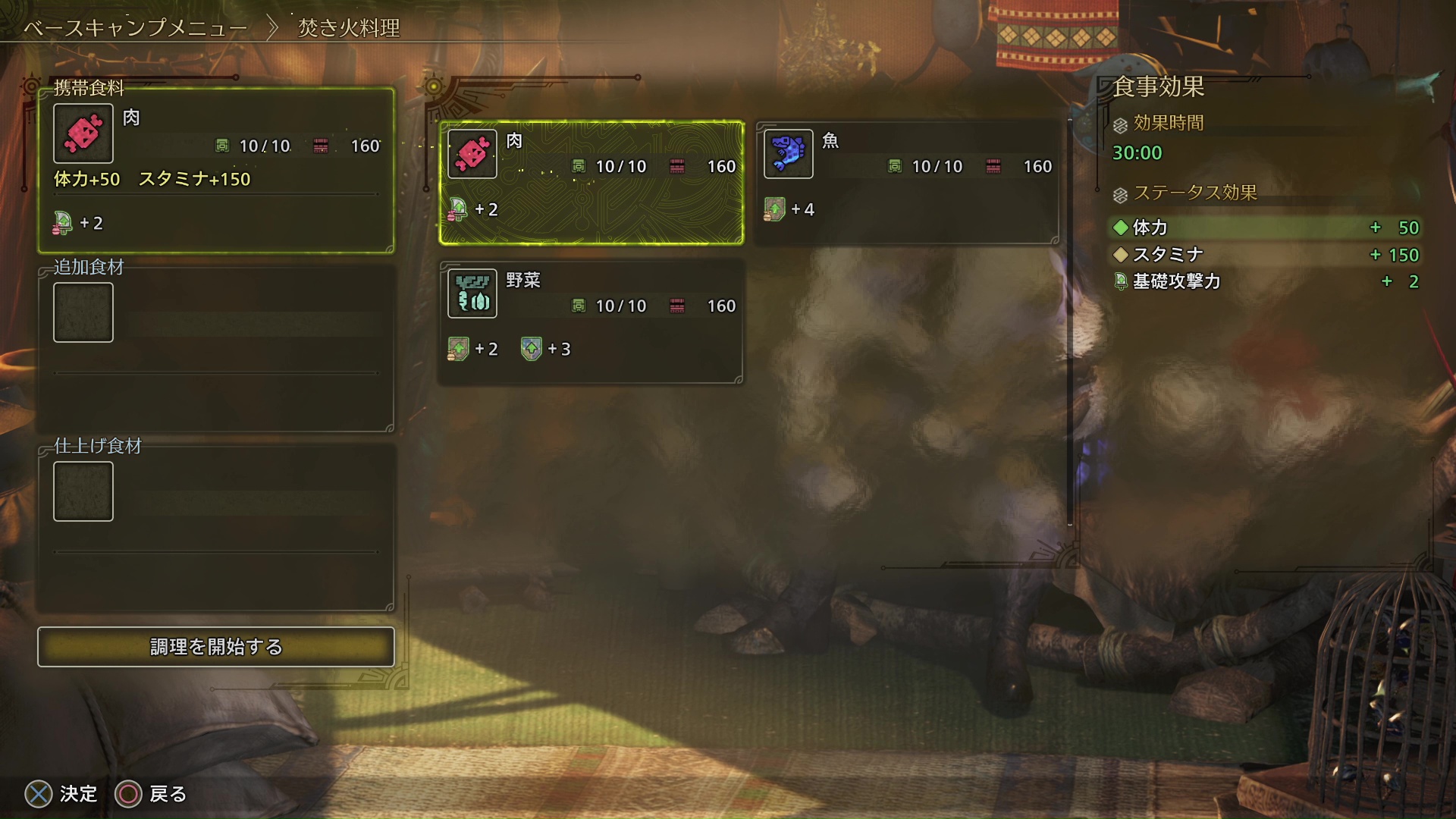 力こそ正義というハンターはとにかく肉