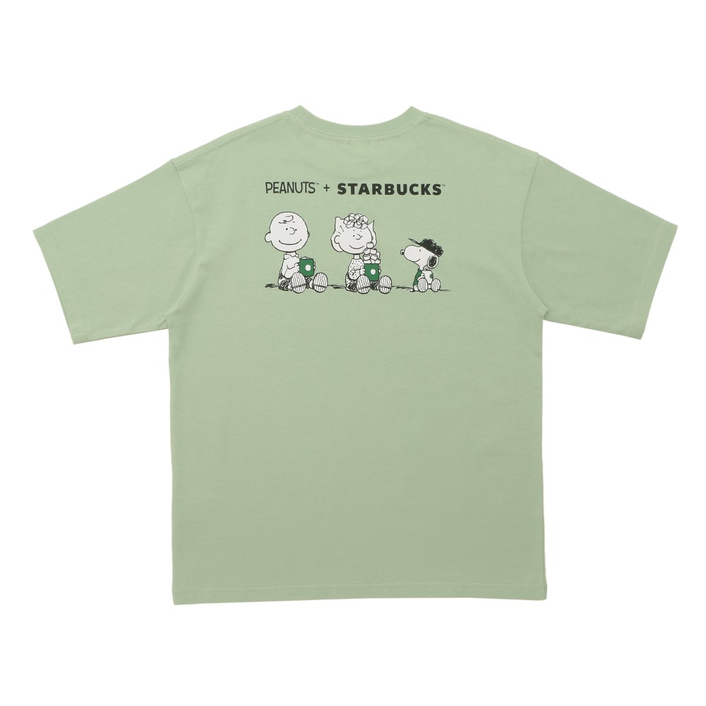 PEANUTS Tシャツ グリーン（価格：4,400円）