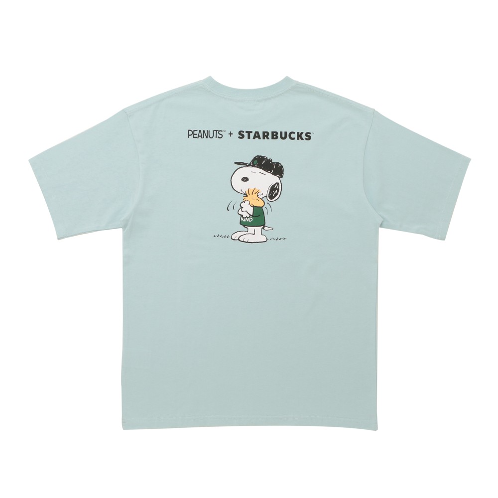 PEANUTS Tシャツ ブルー（価格：4,400円）