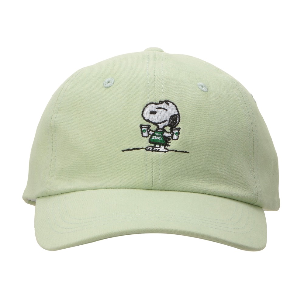 PEANUTS ベースボールキャップ グリーン（価格：3,900円）