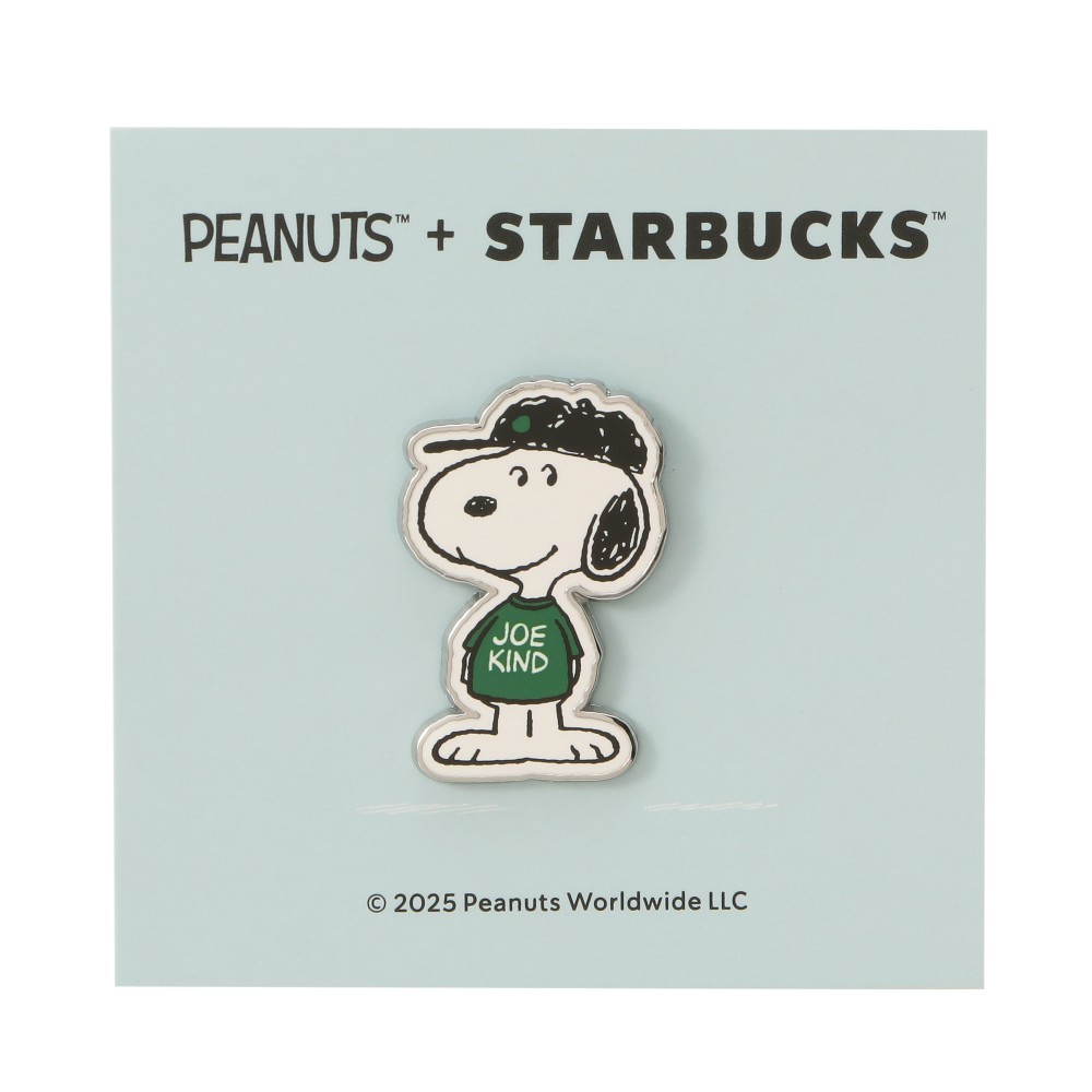 PEANUTS ピンバッジ ブルー（価格：1,200円）