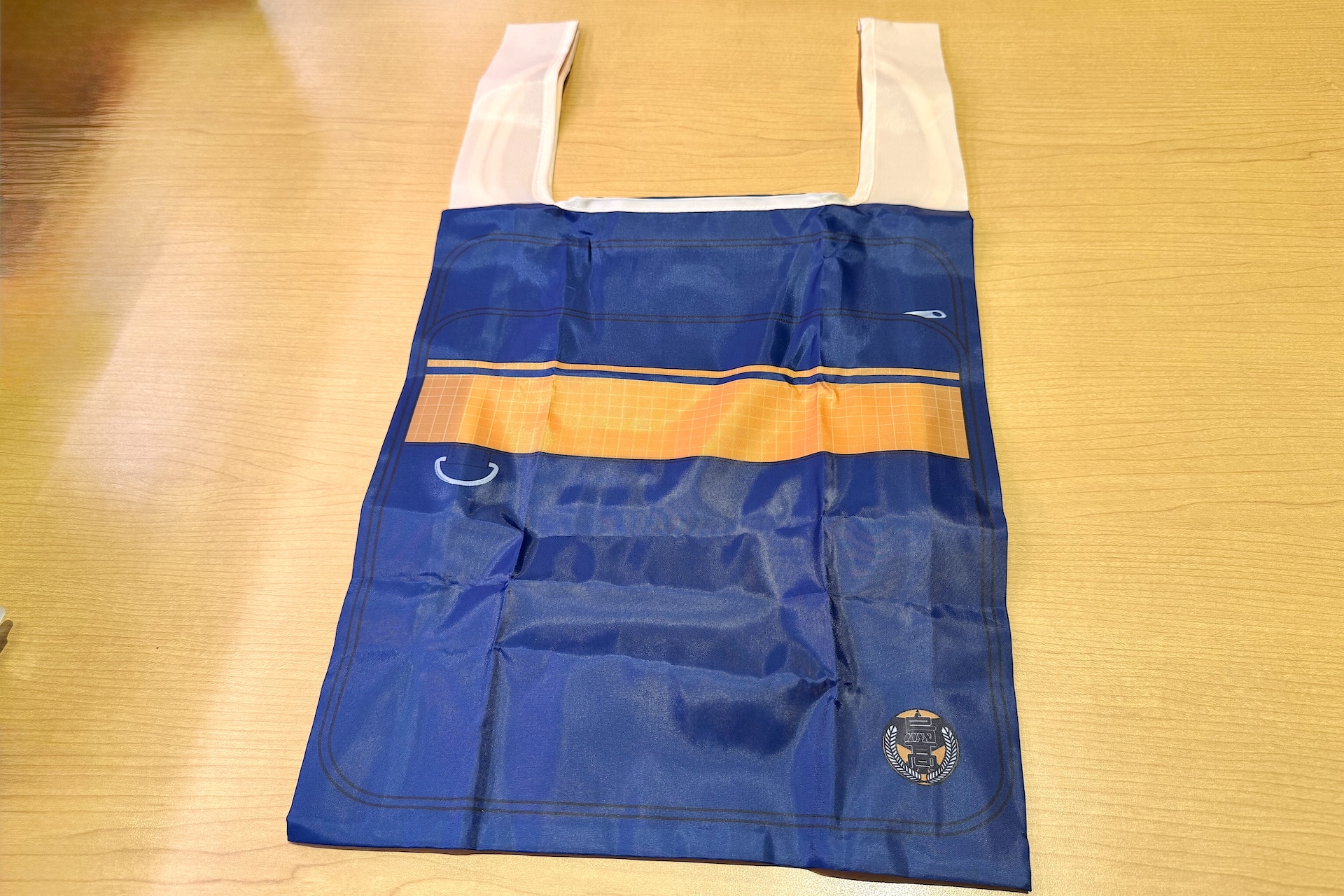 広げるとこんな感じ。畳んで収納できる袋が付いている