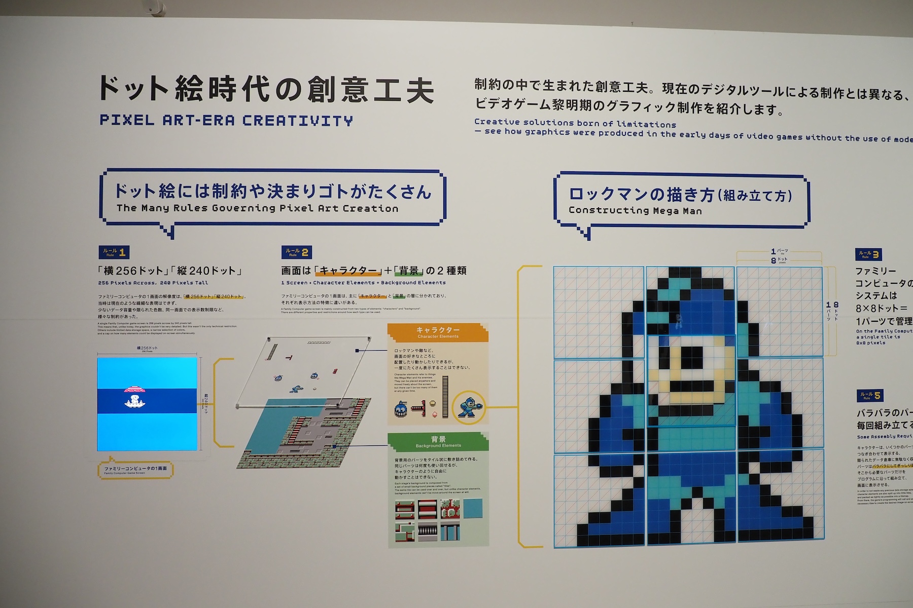 ドット絵へのこだわりが語られたコーナー