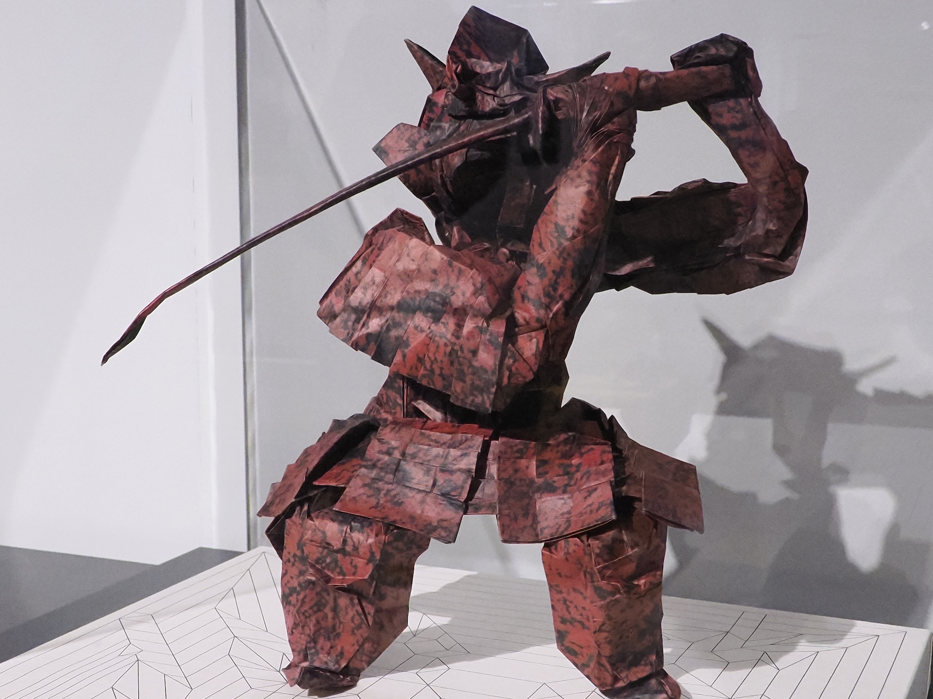 折り紙作家・有澤悠河氏による「弥助」の折り紙