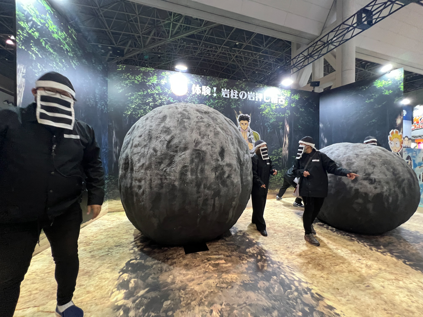 「隠」の方たちが修行を見守ってくれているので安心