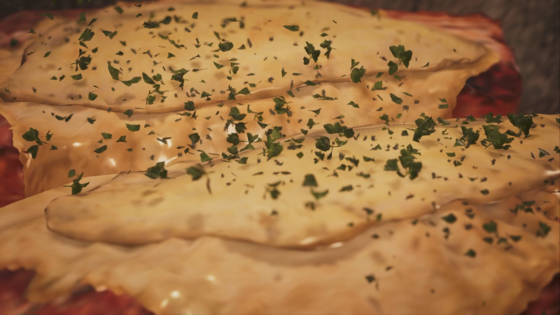 一気にイタリアンな雰囲気になる