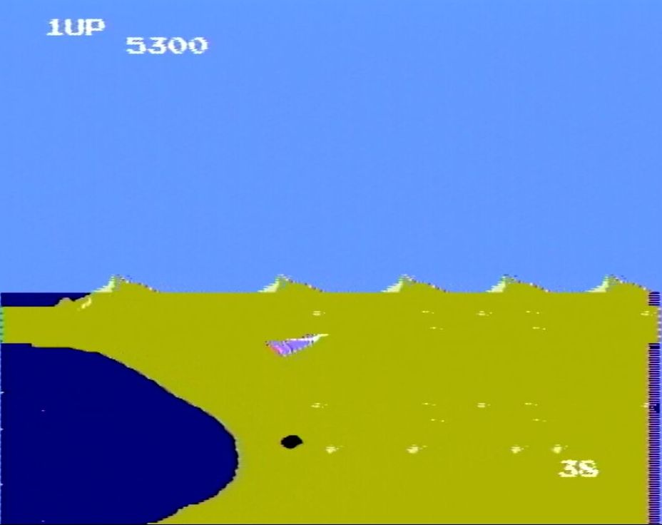 やがて現われる砂漠ステージのマップが見えたところで、すかさず着地を決めたときも実に快感だ