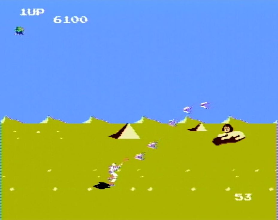 連射はできないが、敵や敵弾を貫通する強力なビッグバン