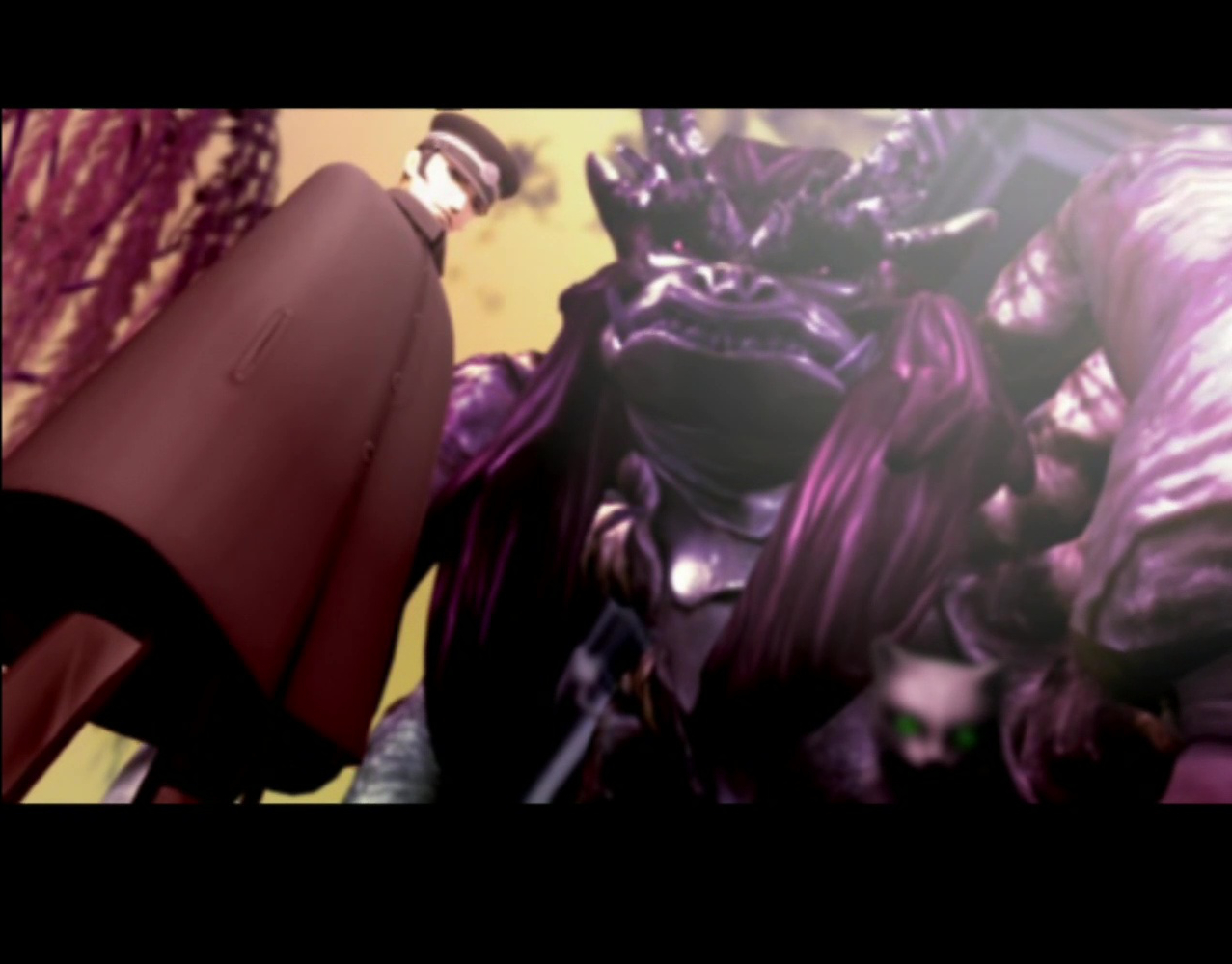 ムービーシーン。こちらはオリジナル版をベースに色鮮やかに高解像度化したという印象。上がPS2版で下がリマスター版