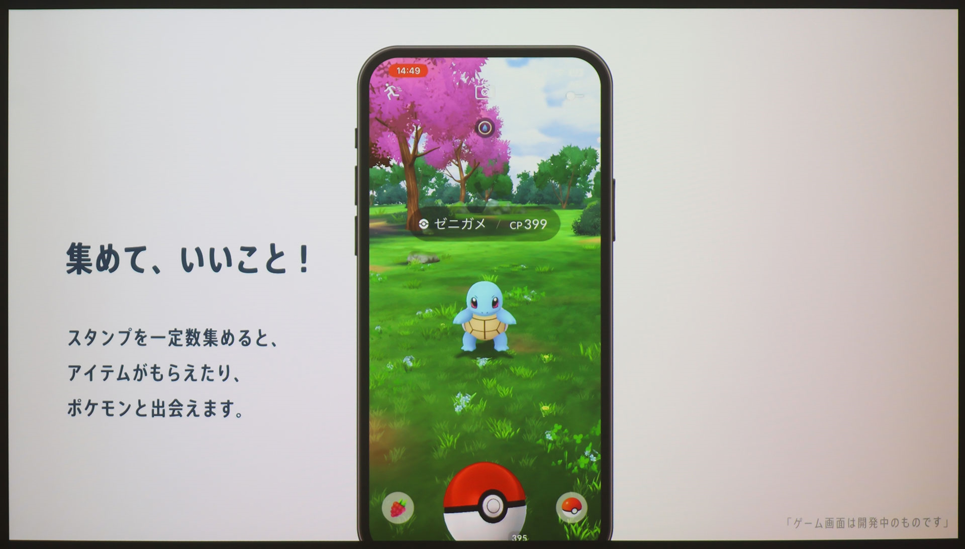 どんなポケモンに出会えるのかというところも楽しみのひとつだ