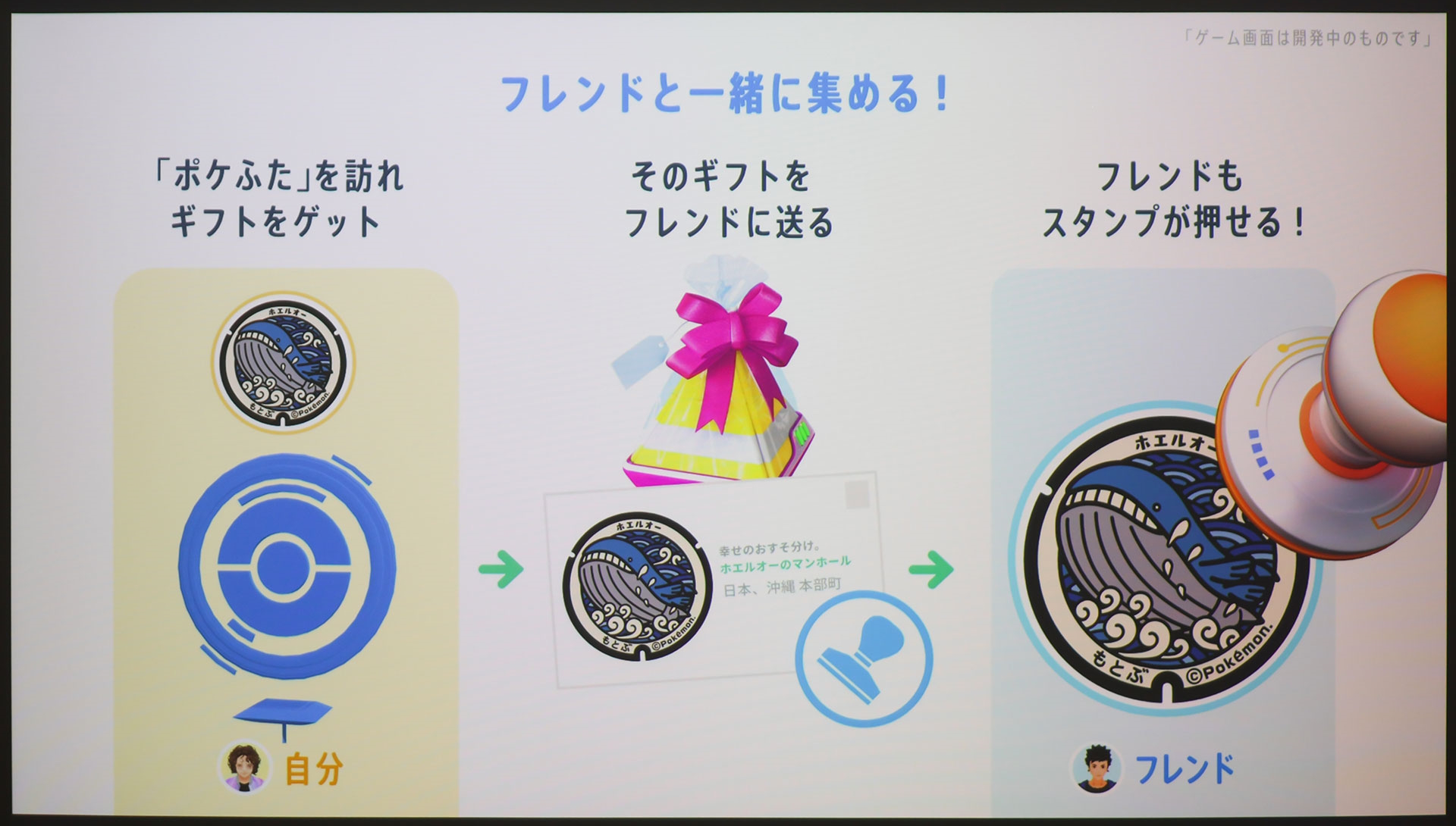 グローバルで展開されれば、海外のフレンドともスタンプを送り合うことができるようになる